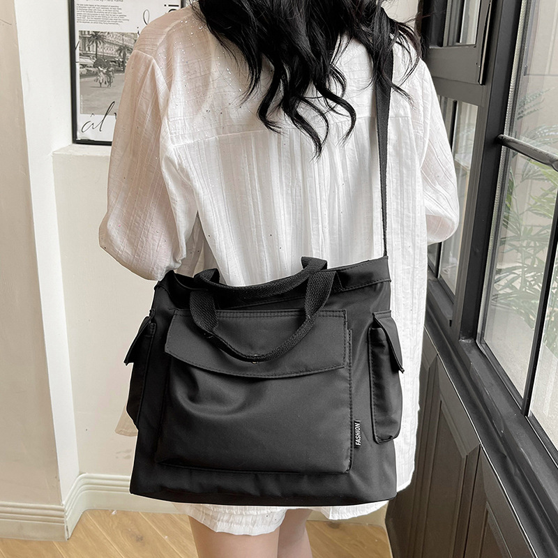 大容量キャンバス地多機能マザーズバッグ