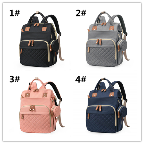 全5色 防水 多機能 折りたたみ ベビーベッド付き マザーズバッグ