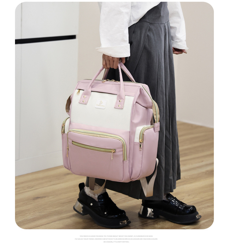 マザーズバッグ スタイリッシュ多機能収納マザーズリュック