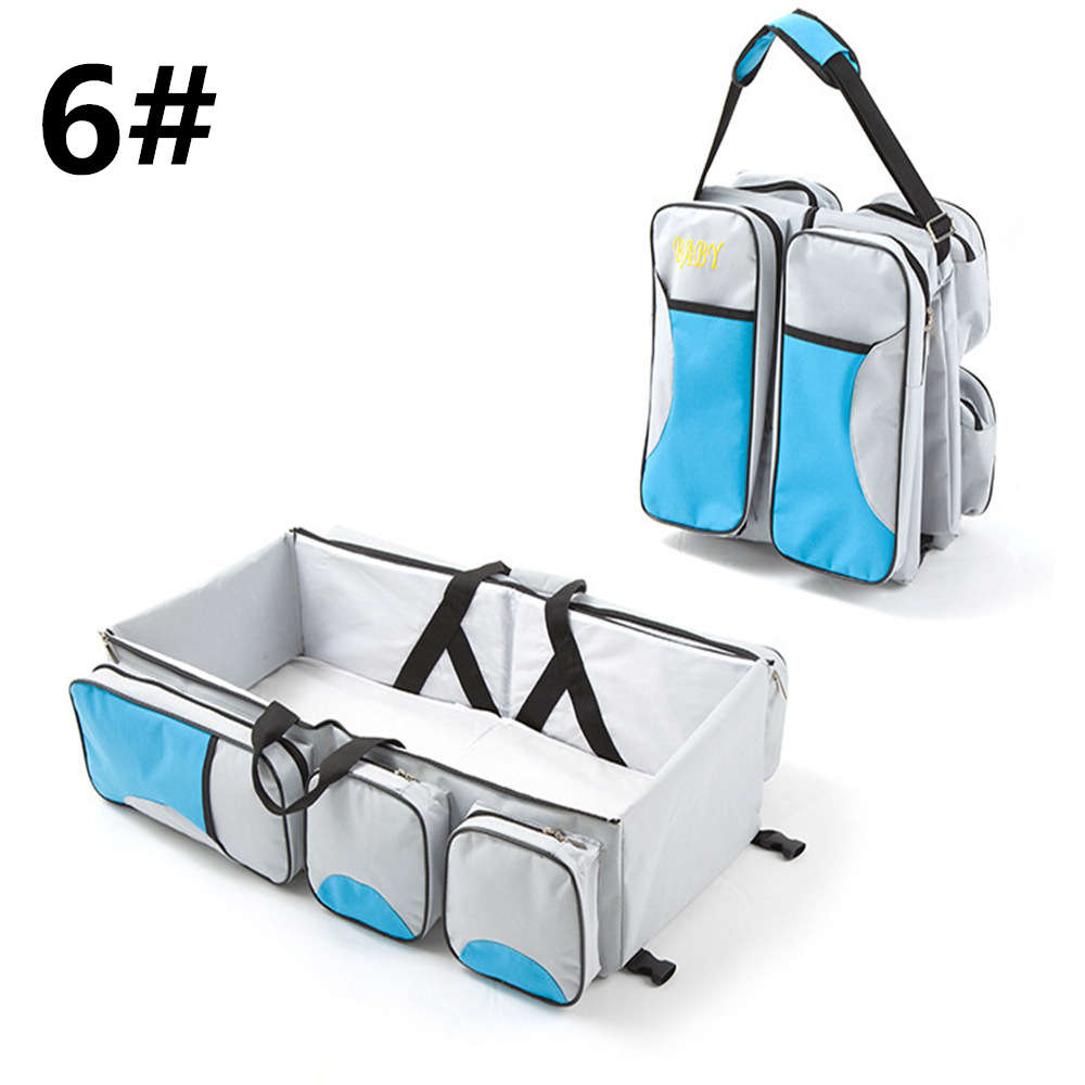 折りたたみベビーベッド付き多機能マザーズバッグ大容量