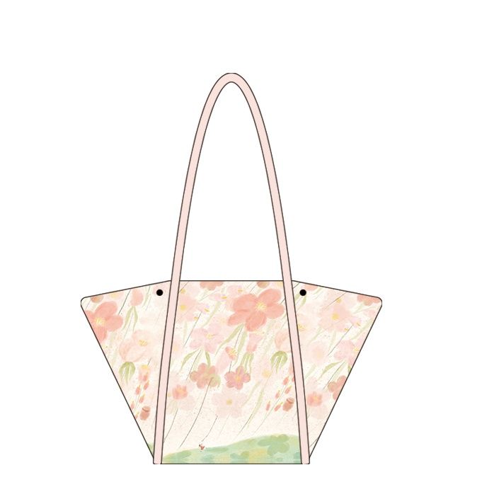 着物バッグ 花園の囁き 着物トートバッグ