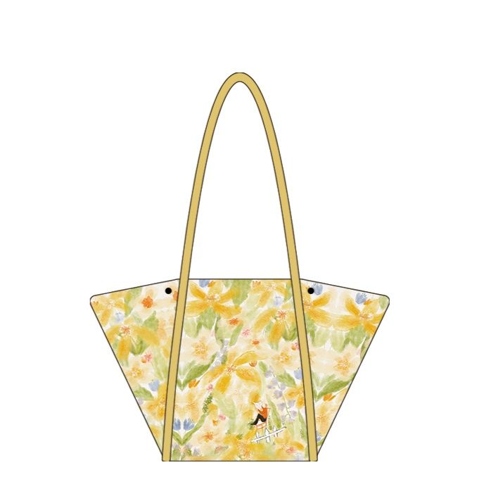 着物バッグ 花園の囁き 着物トートバッグ