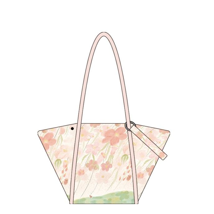 着物バッグ 花園の囁き 着物トートバッグ
