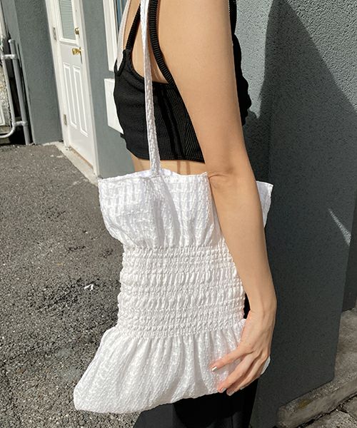 着物バッグ 花模様のしぼりトートバッグ