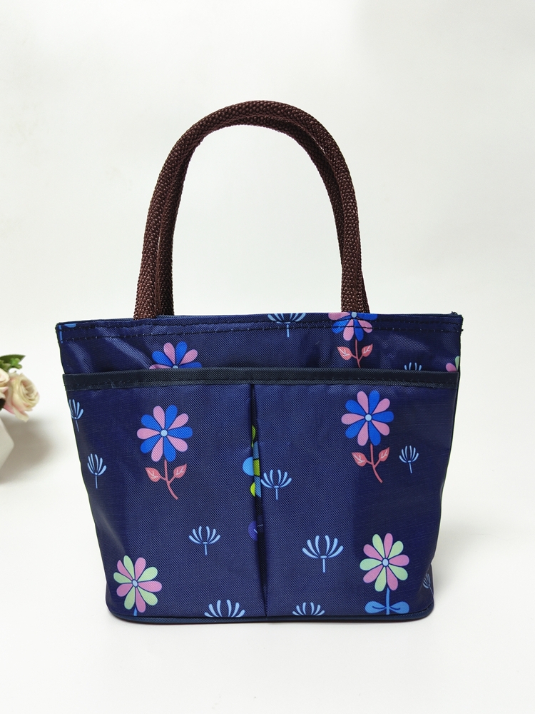 着物バッグ 花園の彩り 和風トートバッグ