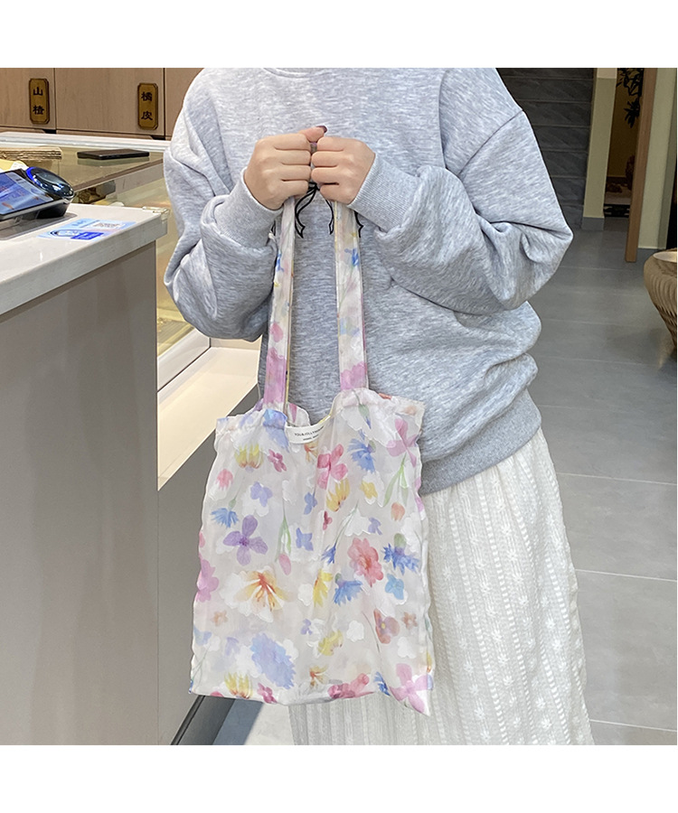 着物バッグ 花園の夢 トートバッグ
