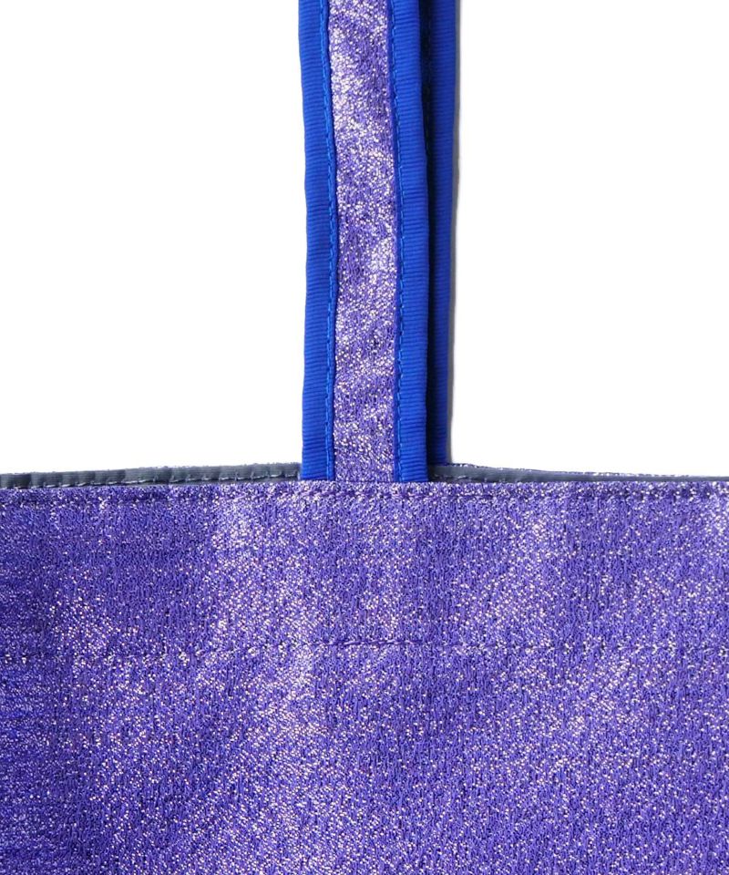 着物バッグ 花の庭 チューリップ刺繍トートバッグ