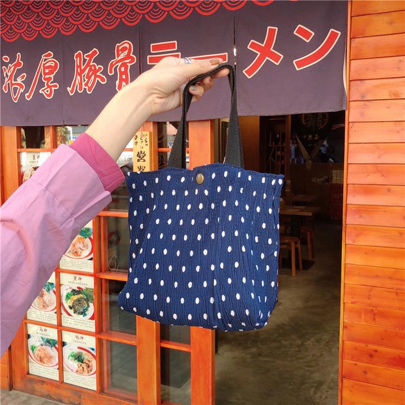 着物バッグ 玉斑模様のやさしさトート