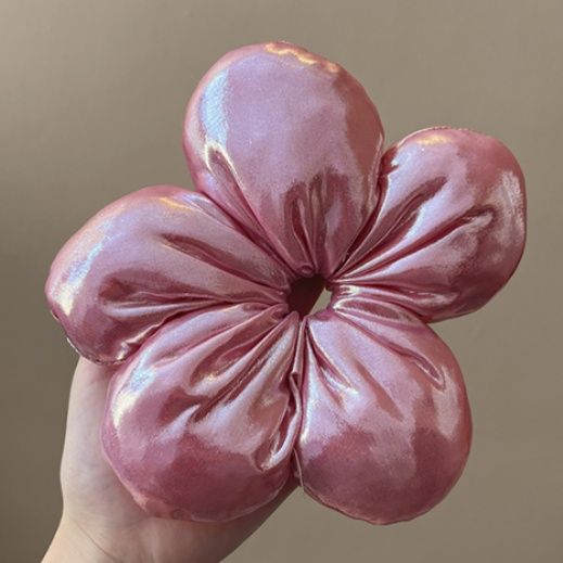 ギャルファッション 煌めき花びらシュシュ