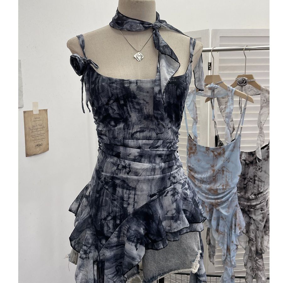 ギャルファッション チェック柄キャミソール レディース