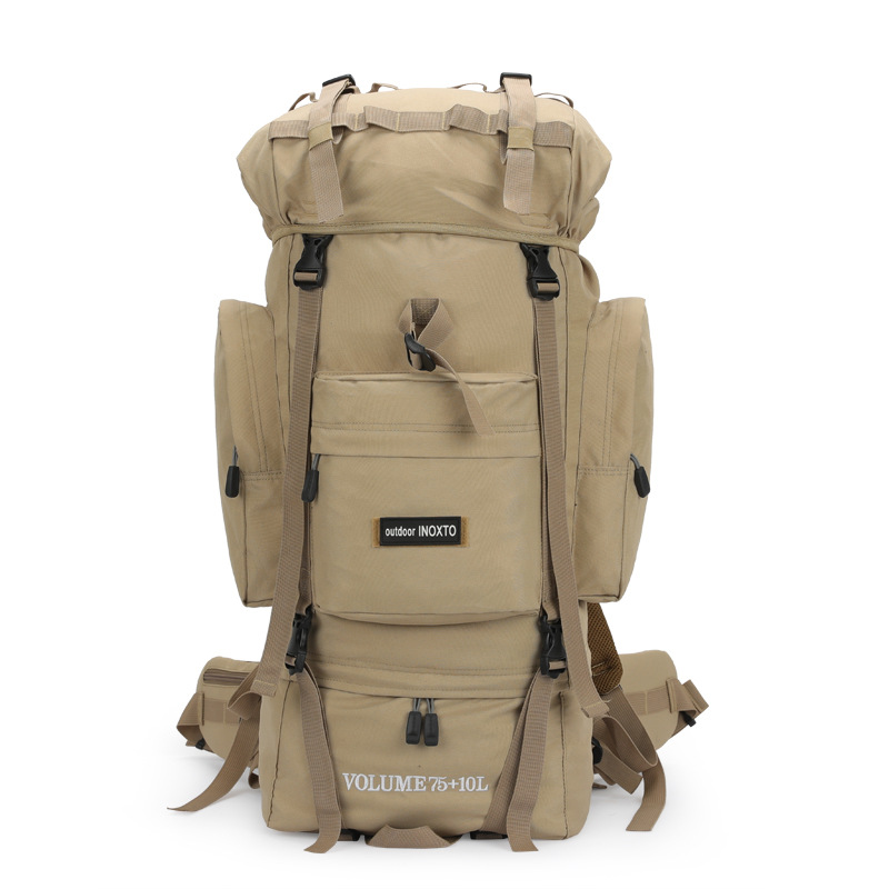 登山リュック 機能性抜群 大型縦走アウトドアリュック75リットル