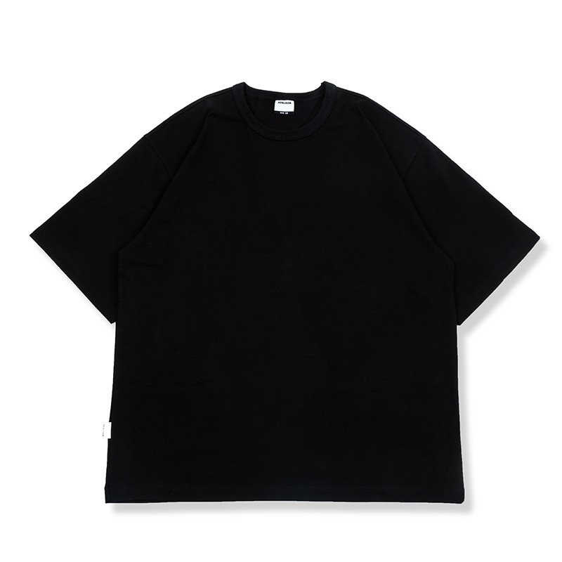50代メンズファッション ゆとりシルエット贅沢コットン  【ワイドフィットTシャツ】