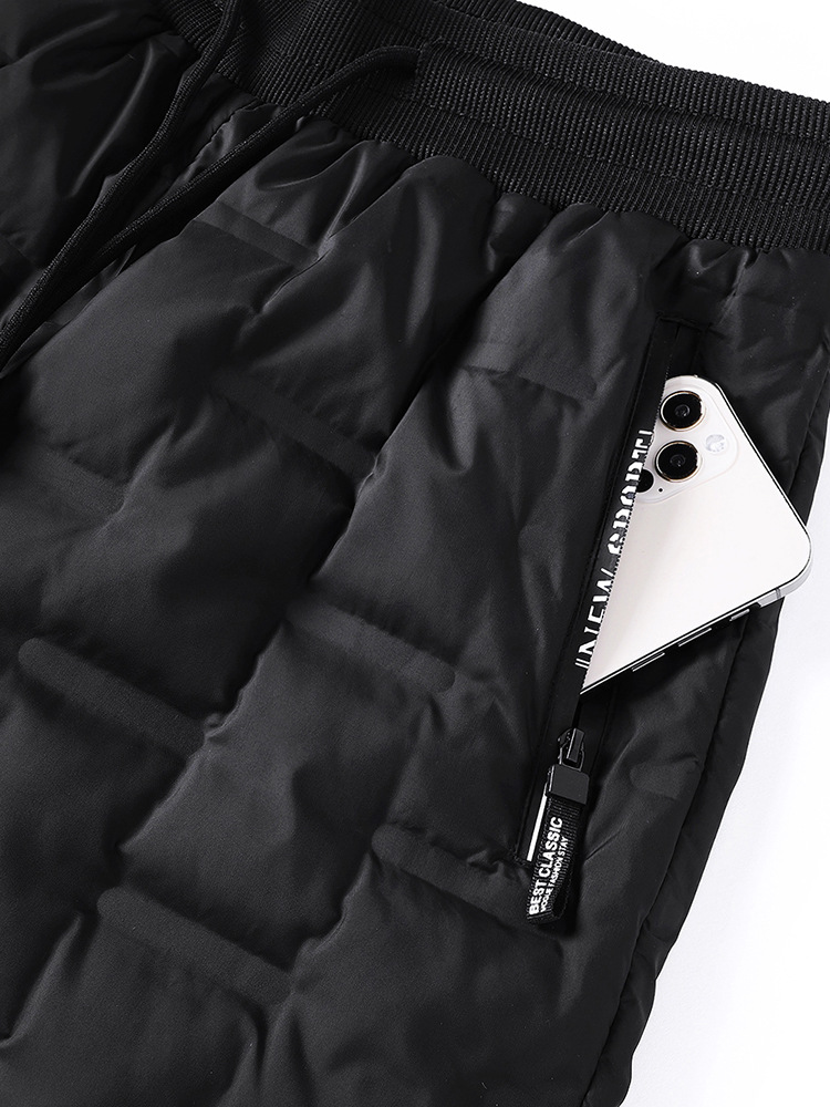 50代メンズファッション 中綿入り防寒【ダウンパンツ】