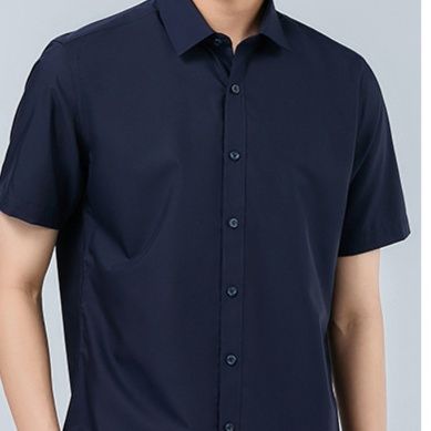 50代メンズファッション 　【上質シルエット半袖ワイシャツ】5カラータイプ