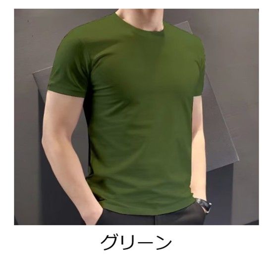 50代メンズファッション 50代メンズファッション 上質シルエット 【丸首半袖シャツ・カットソー】