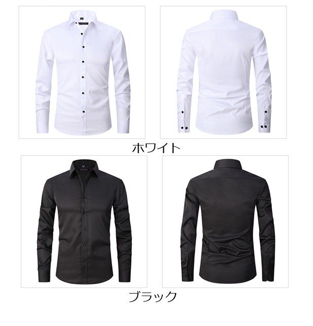 50代メンズファッション  【クラシック・ドレスシャツ】4カラー