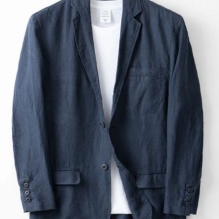 50代メンズファッションアウター  涼やか 【麻混紡テーラードジャケット】3カラー