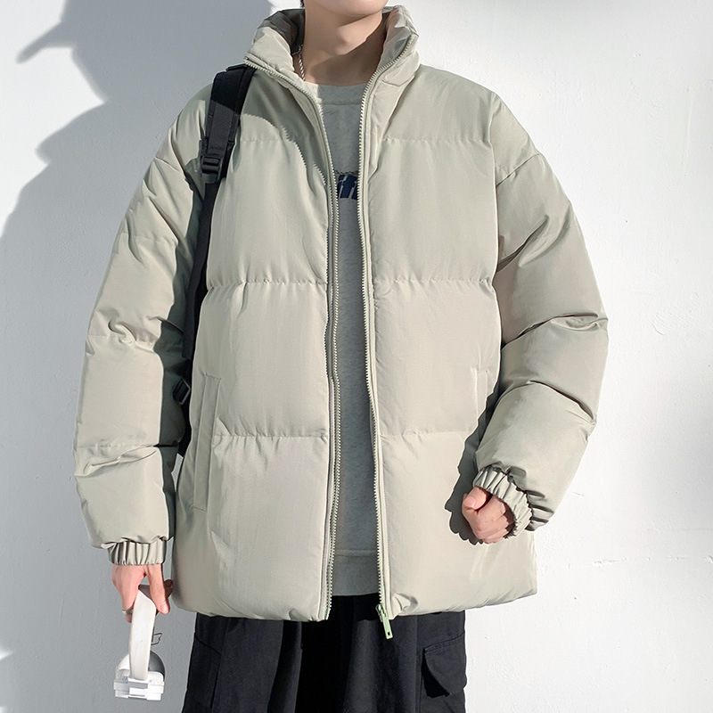 50代メンズファッション アウター 中綿入り軽量スタンドカラージャケット