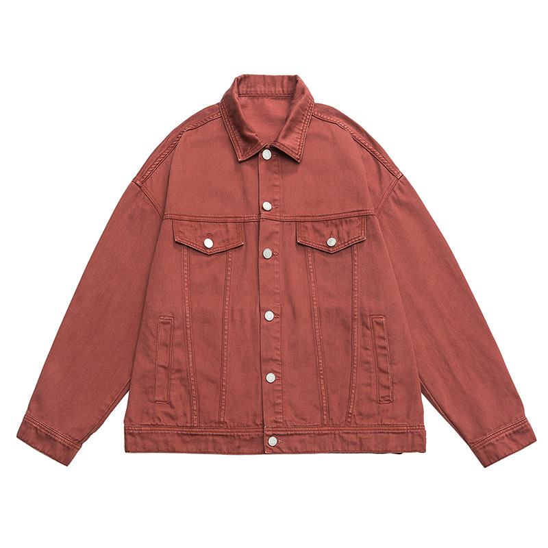50代メンズファッション アウター シンプルデニムジャケット