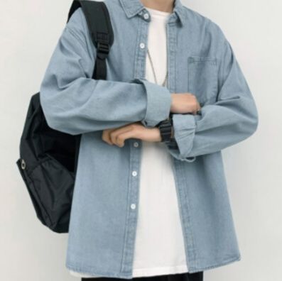 50代メンズファッション 春秋対応メンズ　【デニムシャツ長袖】