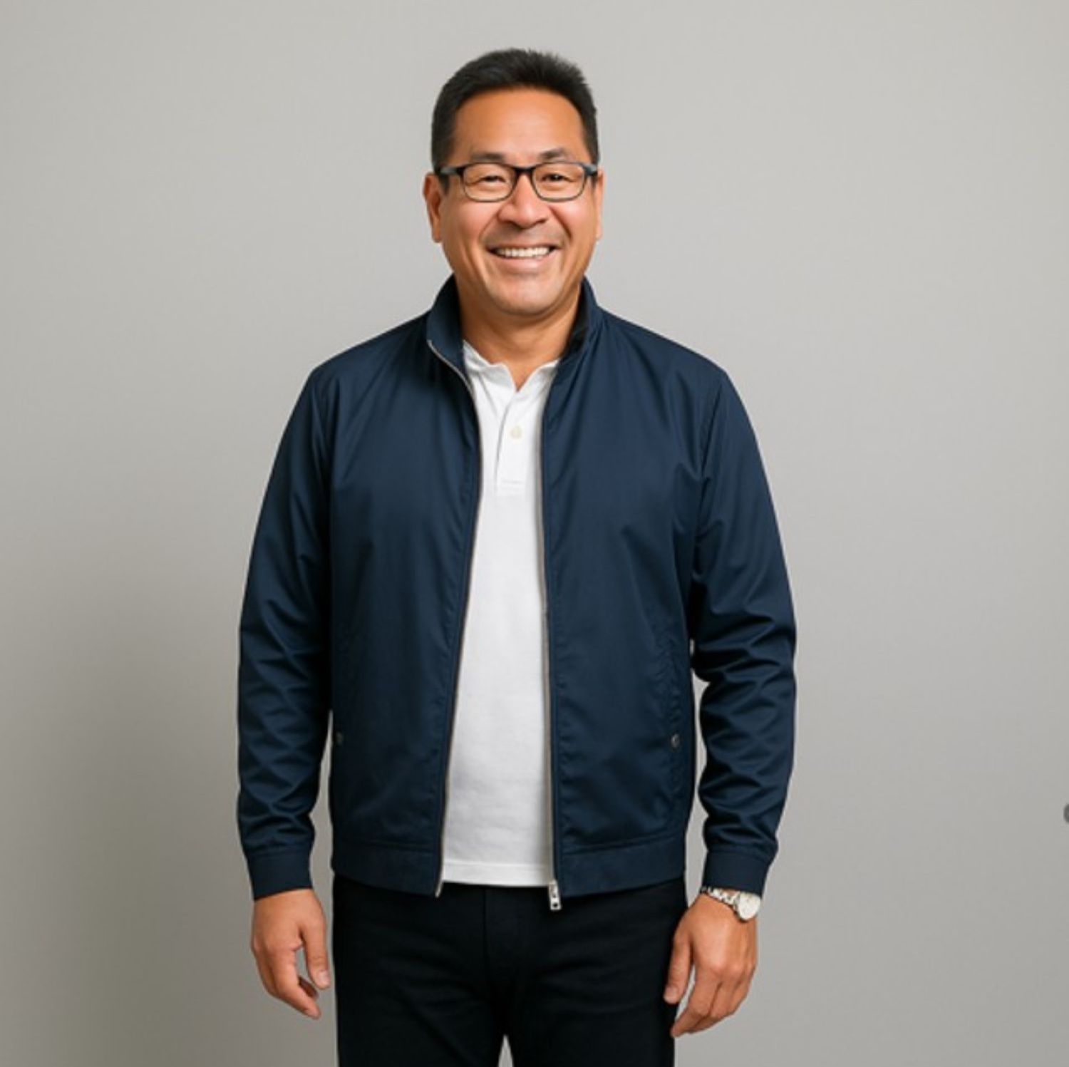 50代メンズファッション アウター　大人のシンプル【軽量ブルゾン】