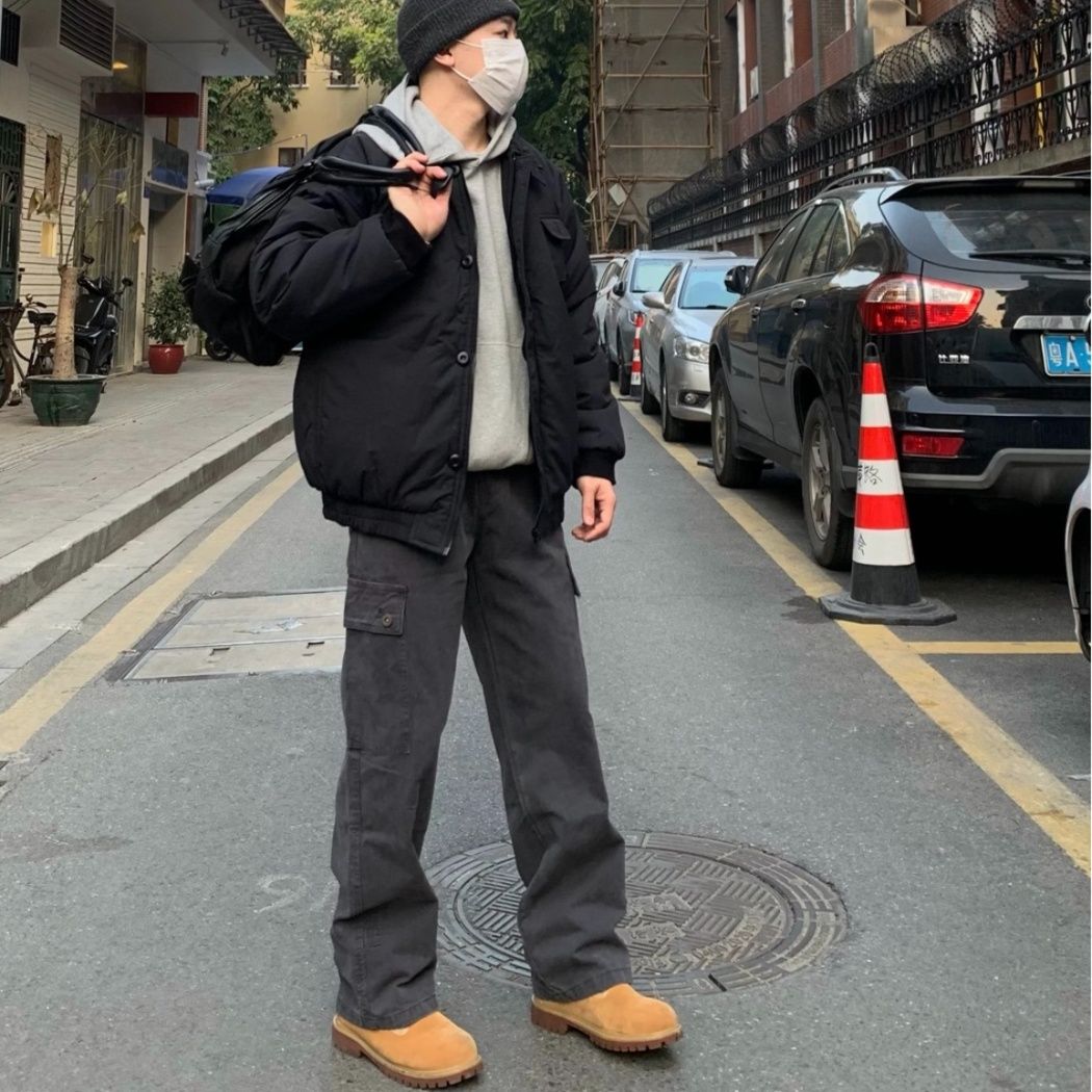 50代メンズファッション パンツ/ズボン 【ゆとりカーゴワークパンツ】