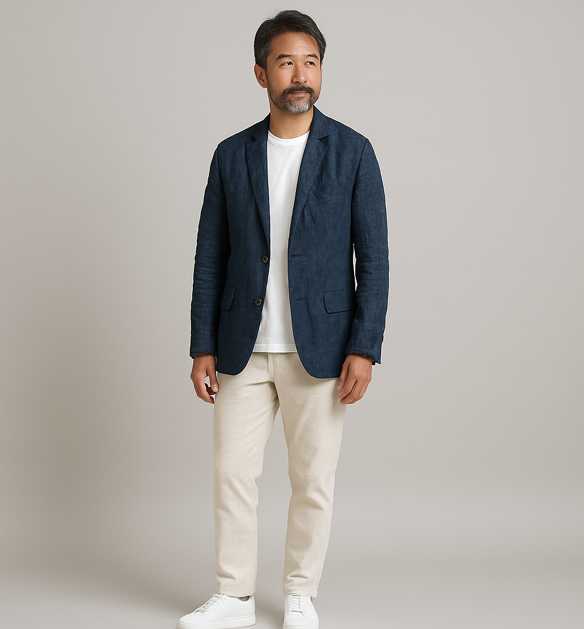 メンズ50代ファッション夏で作る爽やかで品格ある大人スタイル10選