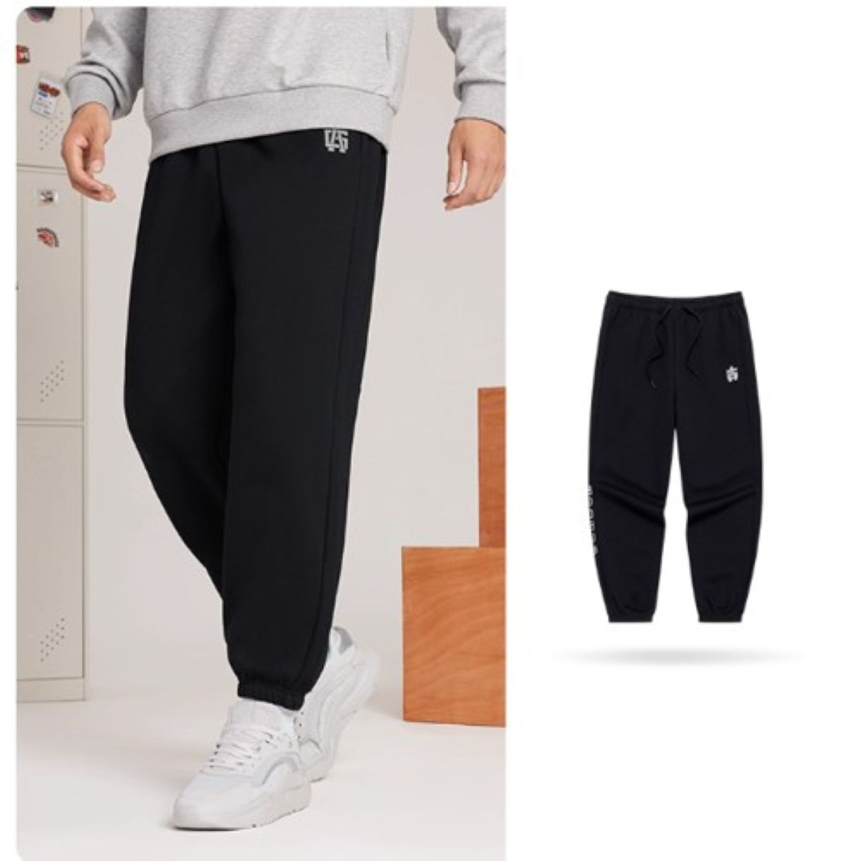 50代メンズファッション パンツ/ズボン　リラックスフィット 【スウェットストレートパンツ】在庫少ない