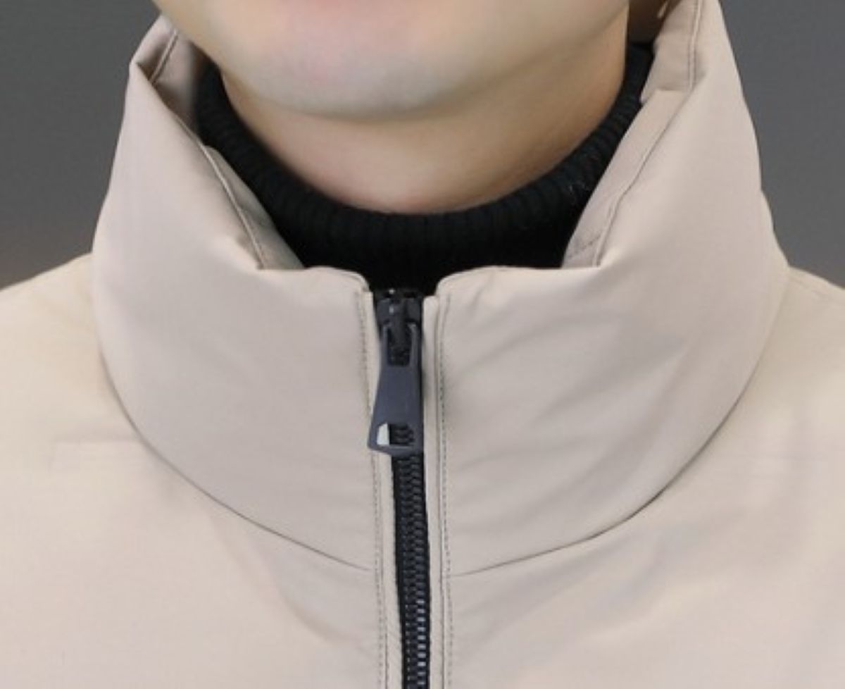 50代メンズファッション アウター スタンドカラー【中綿ブルゾン】