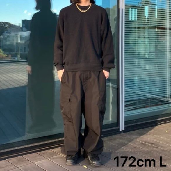 50代メンズファッション　パンツ/ズボン　ストレートパンツ ワイドシルエット【ミリタリーカーゴパンツ】