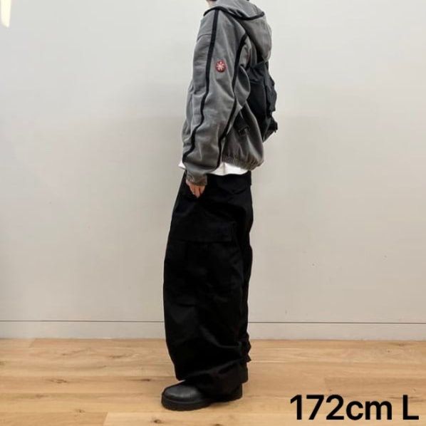 50代メンズファッション　パンツ/ズボン　ストレートパンツ ワイドシルエット【ミリタリーカーゴパンツ】