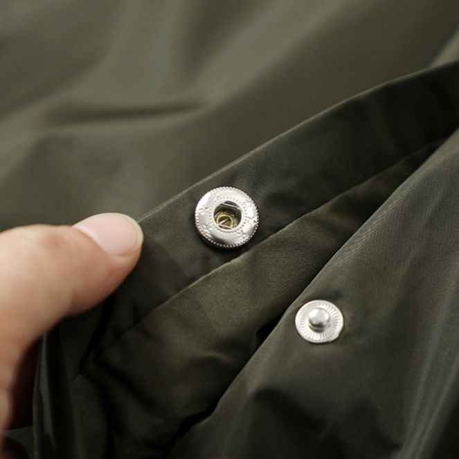 50代メンズファッション アウター　大人のシンプル【軽量ブルゾン】グリーン