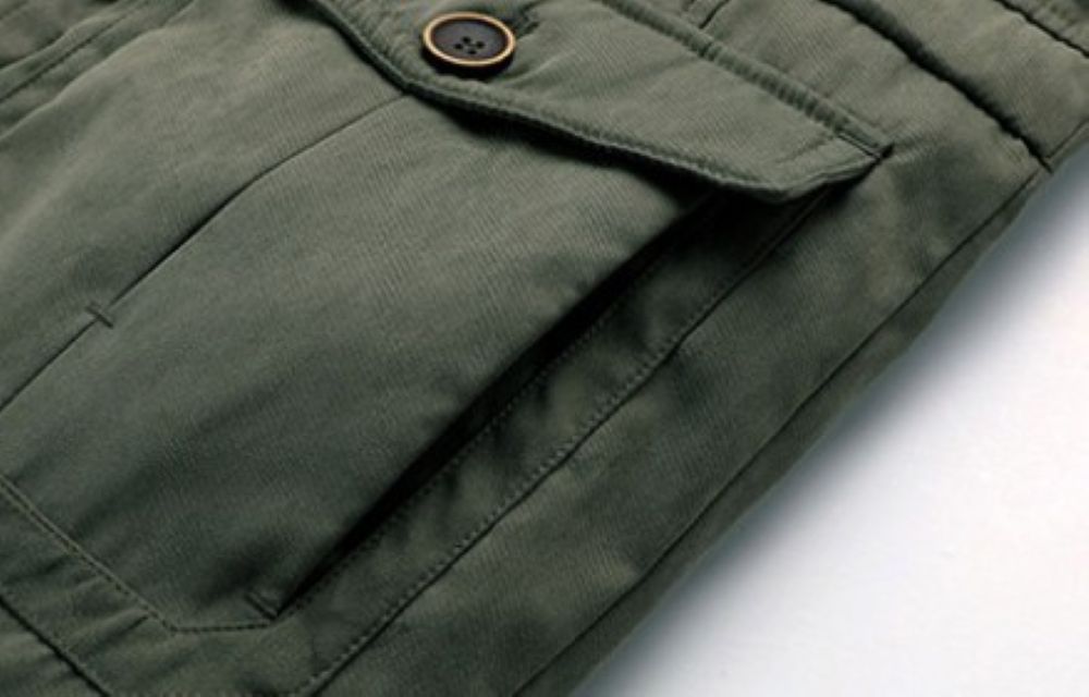 50代メンズファッション  ミリタリー調 中綿入り【フィールドジャケット】5カラー