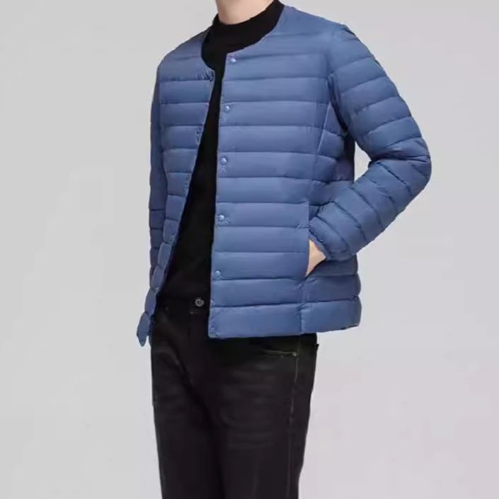 50代メンズファッション アウター キルティング【軽量ダウンジャケット】