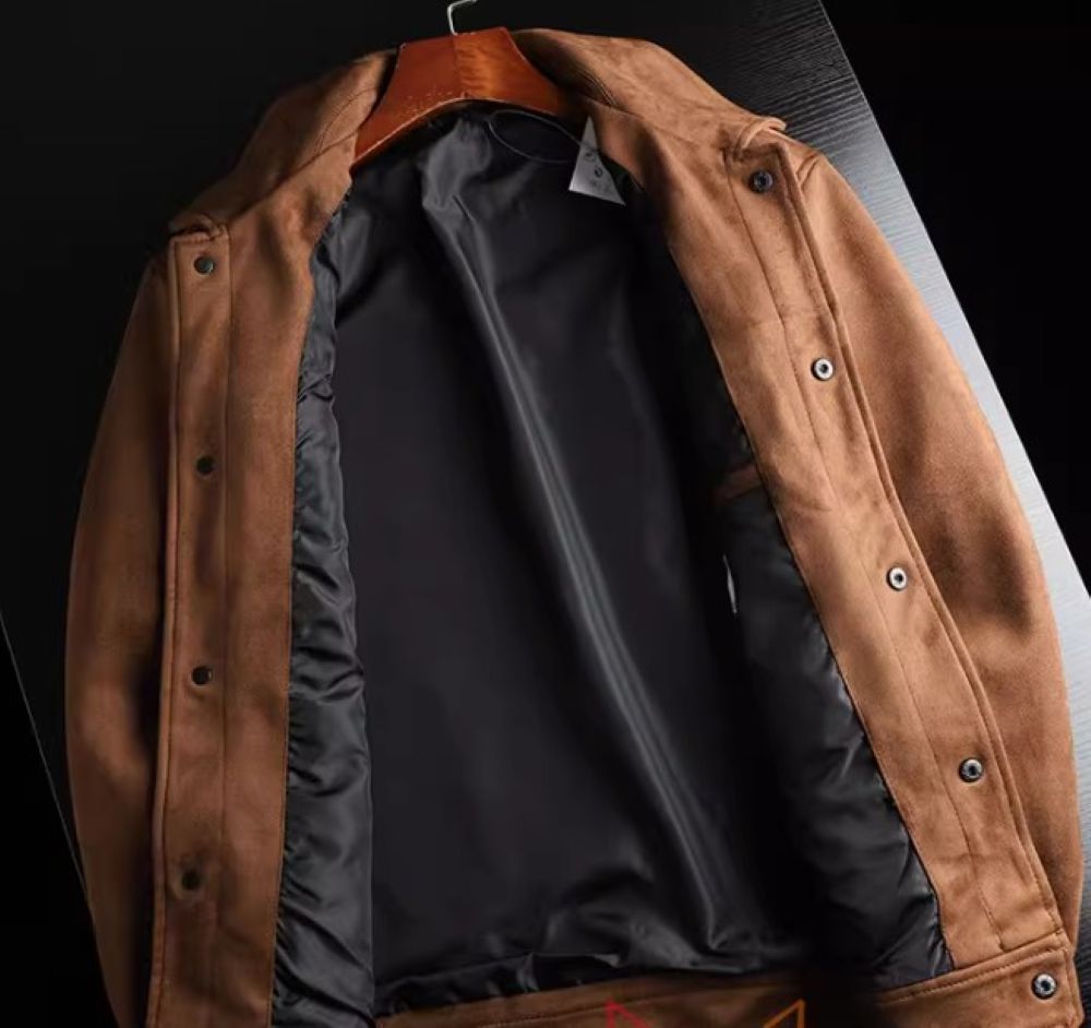 50代メンズファッション 大人の風格漂うヴィンテージスエード【本格レザージャケット】