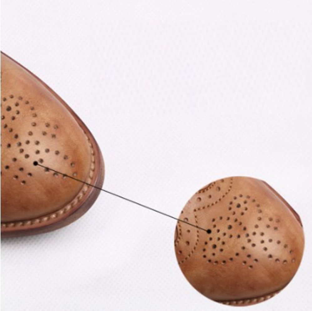 50代メンズファッション 本革　【ウィングチップ革靴】