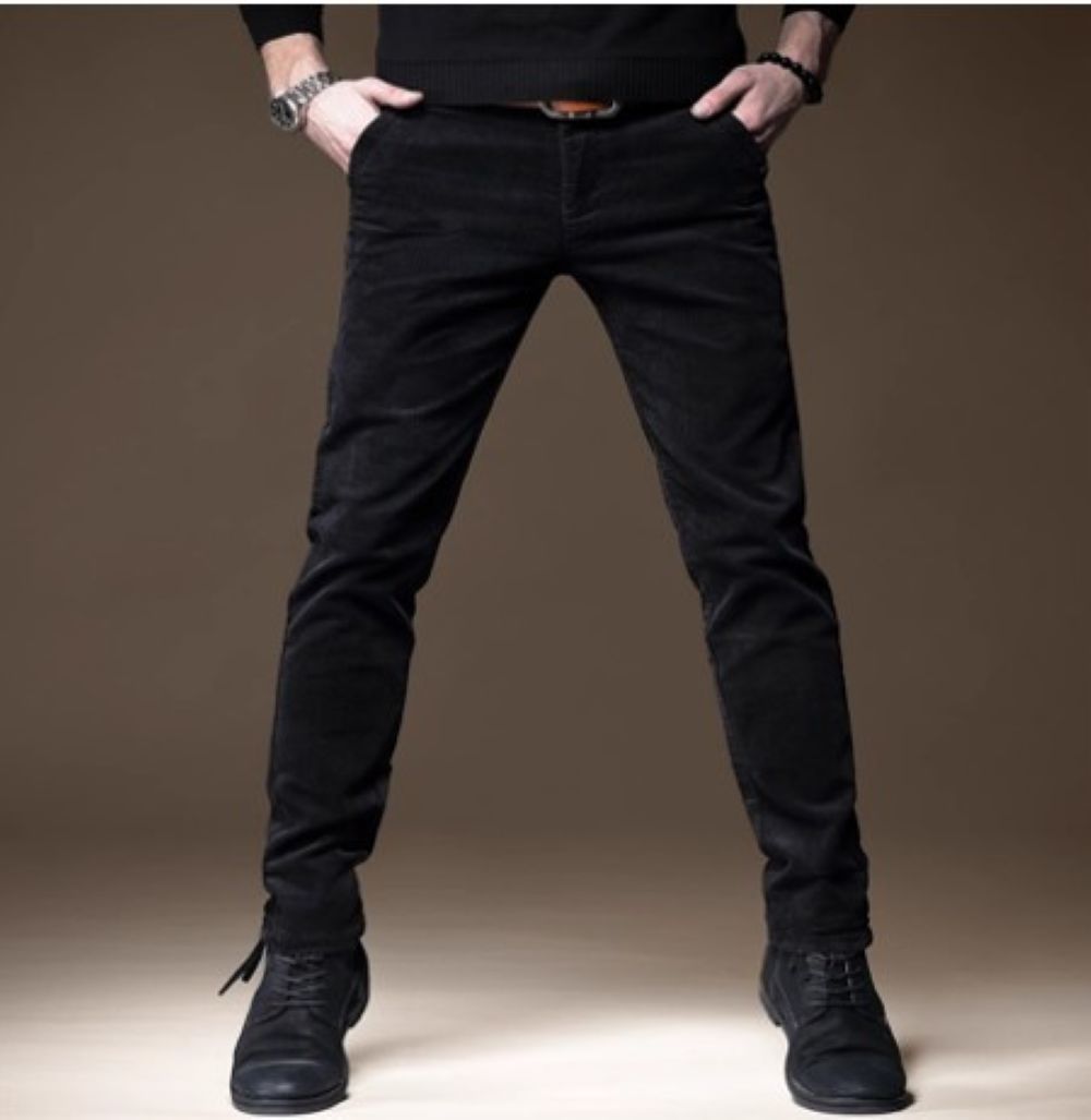 50代メンズファッション パンツ/ズボン　【コーデュロイ  ストレートパンツ】