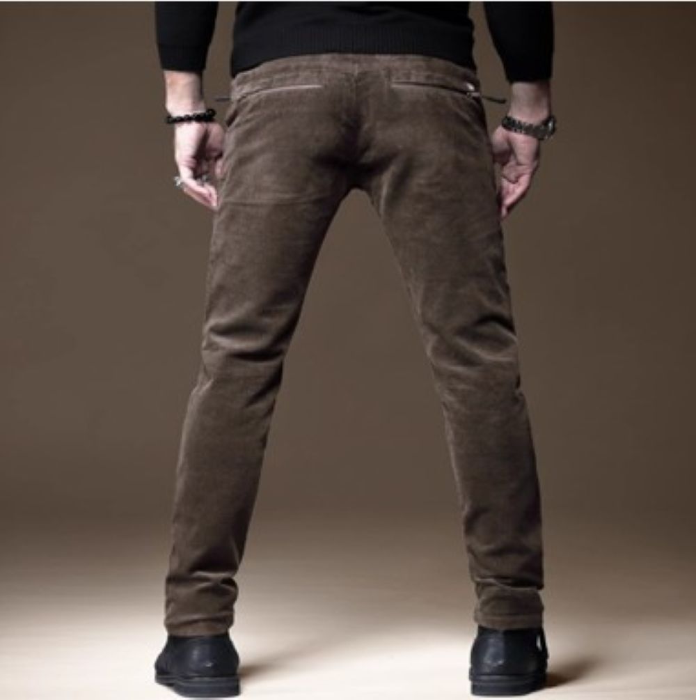 50代メンズファッション パンツ/ズボン　【コーデュロイ  ストレートパンツ】