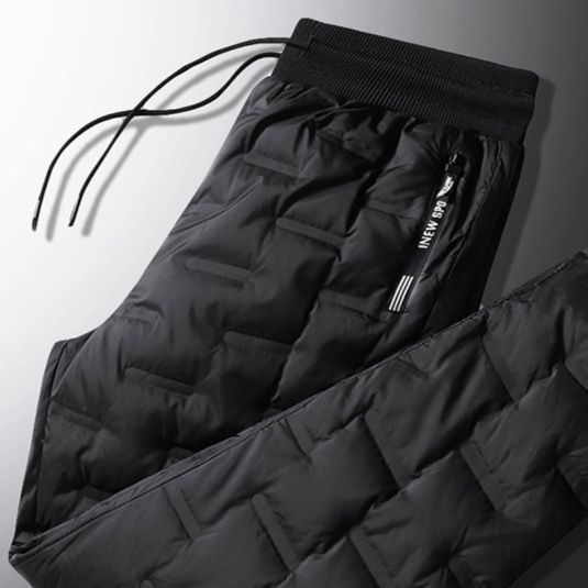 50代メンズファッション 中綿入り防寒【ダウンパンツ】