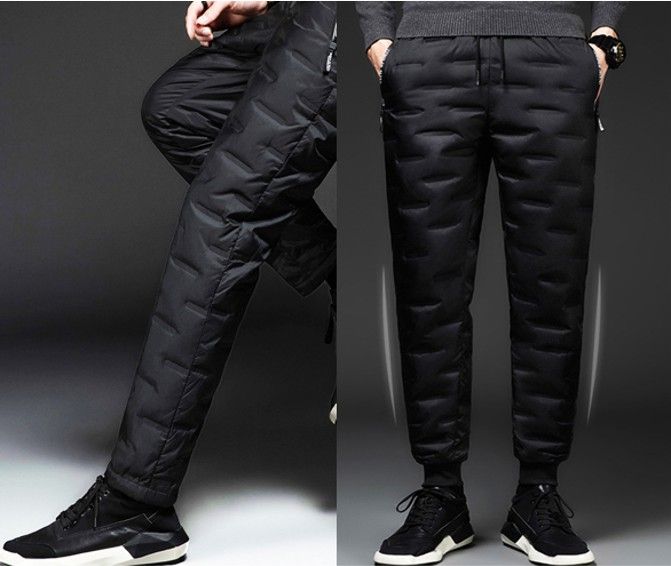 50代メンズファッション 中綿入り防寒【ダウンパンツ】