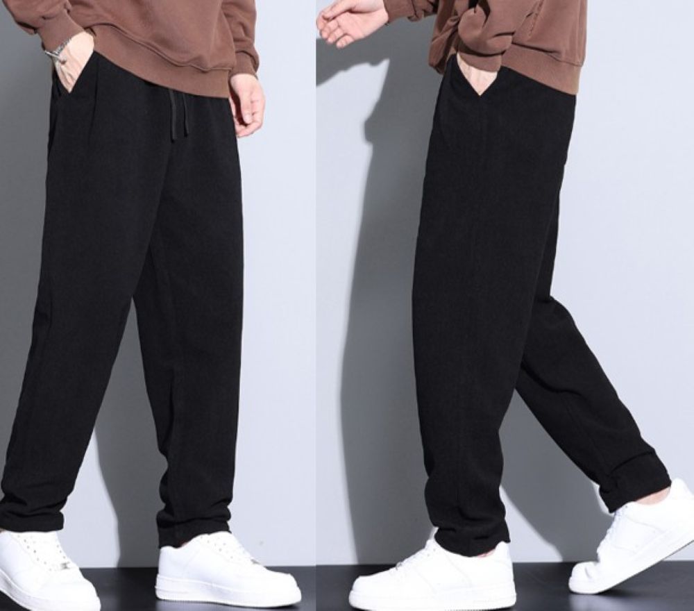 50代メンズファッション パンツ/ズボン　【万能ストレッチ厚手パンツ】