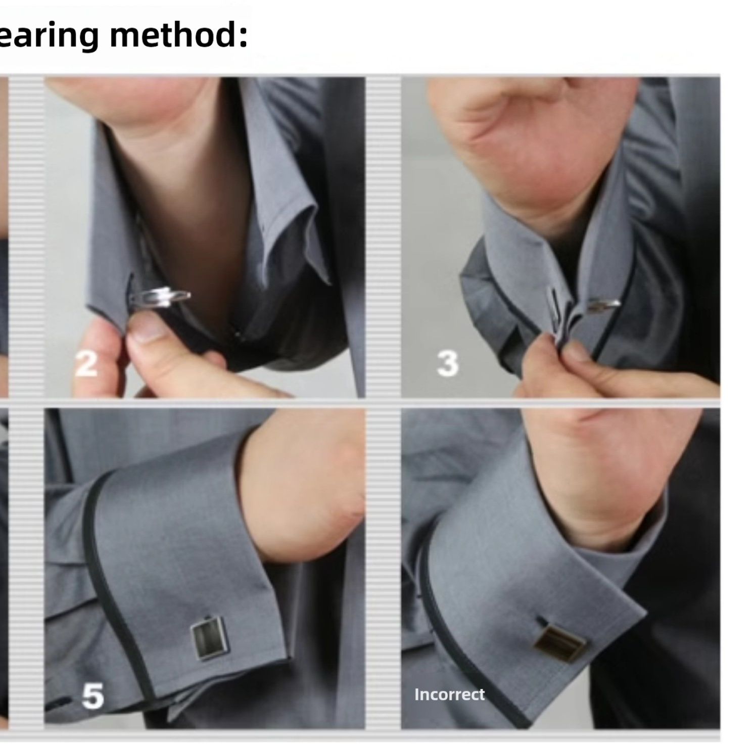 50代メンズファッション 高級　【格子柄襟元ドレスビジネスシャツ】