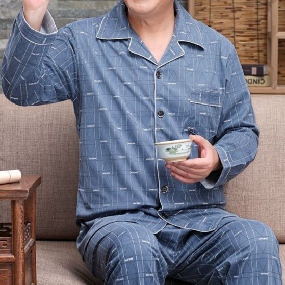 50代メンズファッション 【パジャマ上下セット】