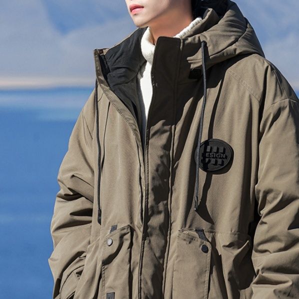 50代メンズファッション 多機能フード付き【ダウンジャケット】