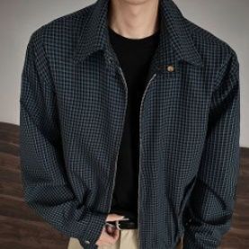 50代メンズファッション 【チェック柄ジャケット】2カラー