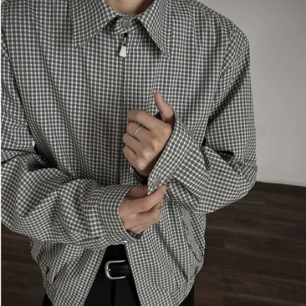 50代メンズファッション 【チェック柄ジャケット】2カラー