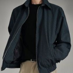 50代メンズファッション 【チェック柄ジャケット】2カラー