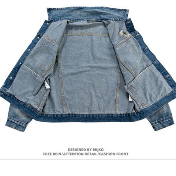 50代メンズファッション ヴィンテージ風【デニムジャケット】