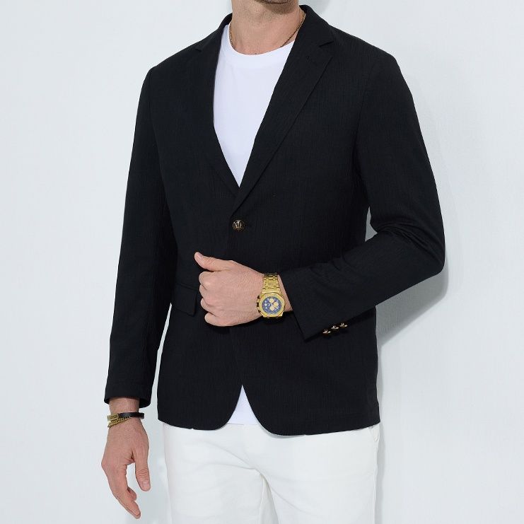 50代メンズファッション 清涼感あふれる大人の休日 上質【カジュアルジャケット】