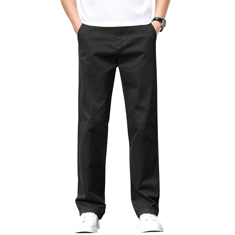 50代メンズファッション パンツ/ズボン ストレートシルエット リラックスパンツ